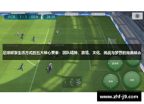 足球部落生活方式的五大核心要素：团队精神、激情、文化、挑战与梦想的完美结合